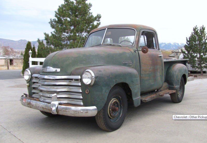 Chevy 3100 5 Window Pickup